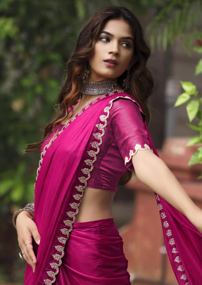 Platinum Vol 4 By Kashvi Swarovski Soft Silk Party Wear Sarees Wholesale Shop In Surat

